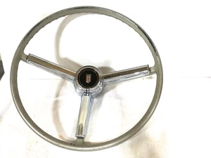 ORIGINAL GM 1967 CHEVY II NOVA DELUXE STEERING WHEEL 9745764 / SHROUD 9746467 - Bild 1 von 15