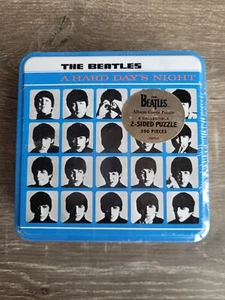 The Beatles "A Hard Day's Night" 2 Sided Puzzle 300 Piece Collectible Tin - Picture 1 of 9