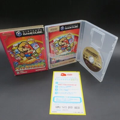 Paper Mario RPG GameCube with Manual Japanese Version NTSC-J - Image 1 of 4