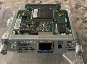 Cisco WIC 1dsu-t1 V2 Network Card 73-8346-05 A0 - Picture 1 of 6