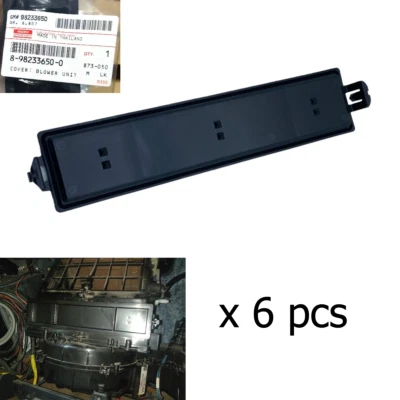 6pcs #8982336500 Genuine Air filter cover ISUZU D-Max 2012-2019/MU-X 2014-2020 O - Image 1 of 4