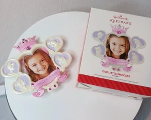 Hallmark Keepsake Our Little Princess Disney Photo Frame Christmas Ornament NIB  - Picture 1 of 14