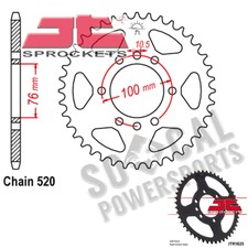 JT Sprockets Steel Rear Sprocket 520 Pitch 47 Tooth Suzuki RF900 (1994-1997)