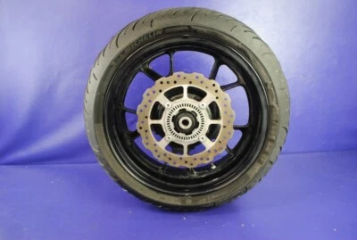 10-14 Kawasaki Concours 14 ZG1400C Rear Wheel Rim Straight 17x6 Tire 190/50ZR17 - Изображение 1 из 4