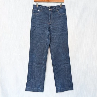 A.P.C. Jeans jeans cintura alta cintura média perna reta, tamanho 40/L - Imagem 1 de 4