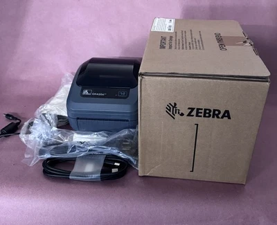 Zebra GK420D Label Thermal Printer USB/ETH BUNDLE! GRADE C, Replaces ZP450 - Image 1 of 4