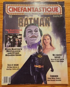 Cinefantastique Magazine Nov. 1989 Batman Beetlejuice Field of Dreams - Picture 1 of 3