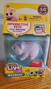 LITTLE LIVE PETS NEEDEES PLUMEE CAT INTERACTIVE PETS COLLECTIBLE TOY - Picture 1 of 4