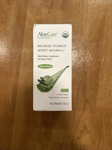 AloeCure 99.8  Pure Aloe Vera Juice - Supports Balanced Stomach Acidity 16.7 oz. - Picture 1 of 7