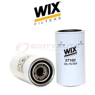 WIX Engine Oil Filter for 2004-2006 Freightliner MT35 5.9L L6 - Filtration yd Foto 1 de 4