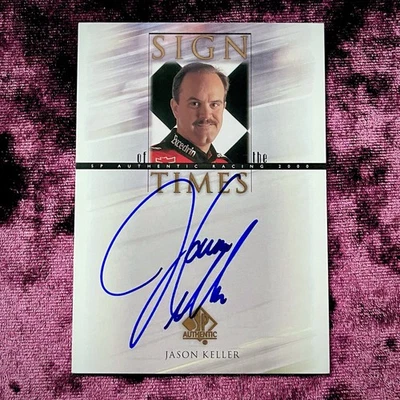 Jason Keller 2000 SP Sign Times Autograph MINT NASCAR Auto Racing Legends Dale💙 - Image 1 of 2