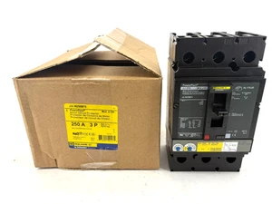 New Square D JJL36250M75 250A PowerPact Circuit Breaker 600V 3-Pole - Picture 1 of 7
