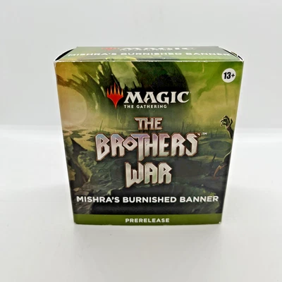 MTG The Brothers’ War Prerelease Pack “Mishra’s Burnished Banner” New Sealed - Image 1 of 4