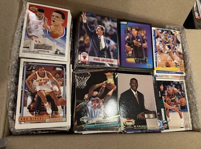 Basketball Sports Card Lot 2000+ (10lbs) Bulk: NBA Topps Panini Upper Deck Stars - Image 1 of 3