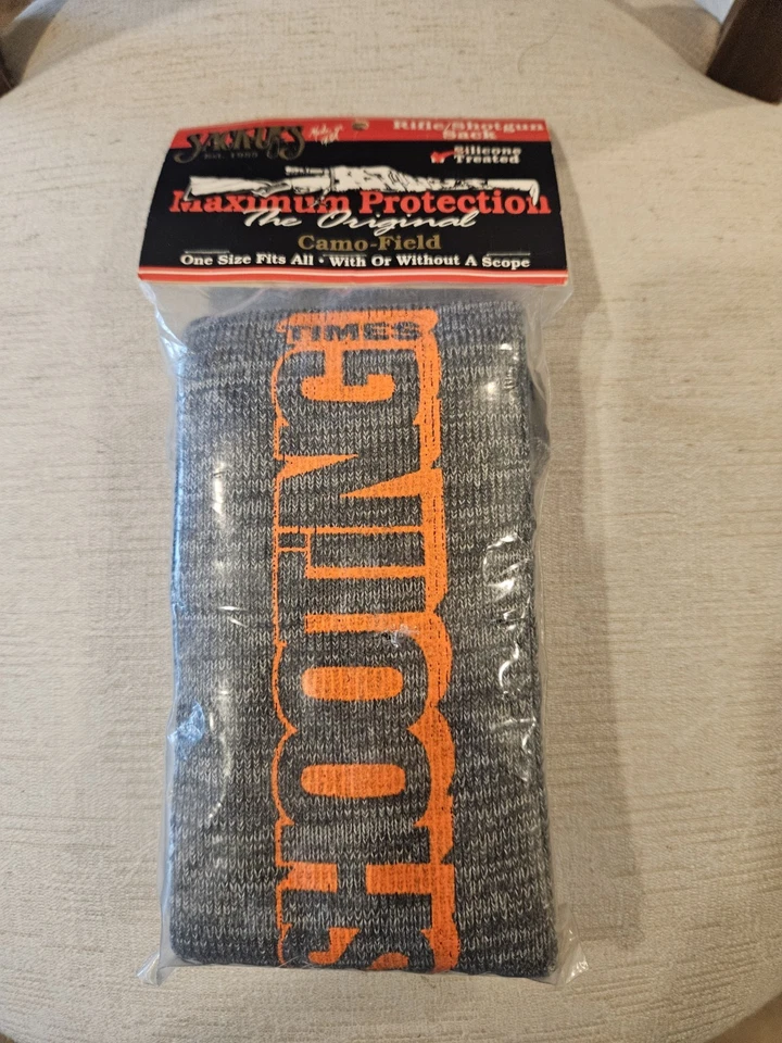 Funda Saco Escopeta Rifle Gris Sack Ups OSFA Silicona Tratada Hecho en EE. UU. Foto 1 de 2