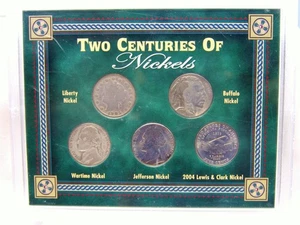 Two Centuries Of Nickels! Five Coin Set! - NO RESERVE! - Picture 1 of 2