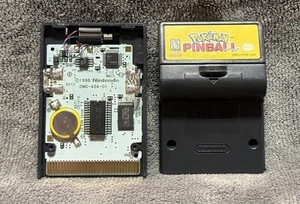 Pokémon Pinball, Game Boy Color, w Battery Cover, New Save Battery, Rumble Works - Picture 1 of 4