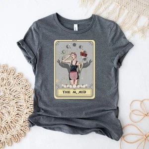 The Maid Tarot Shirt, Cleaning Lady - Picture 1 of 16