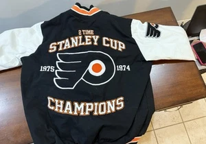 Chaqueta cosida Philadelphia Flyers NHL G-III Carl Banks 2 Time Champions (XL) - Imagen 1 de 11