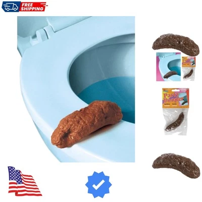 Juguete falso Loftus Gross Party Pooper, marrón, 4" Foto 1 de 4