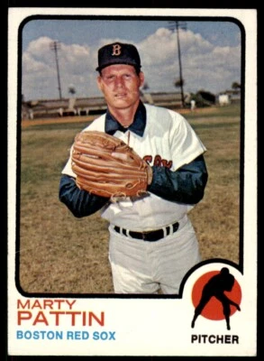1973 Topps Marty Pattin . Boston Red Sox #415 - Image 1 of 2