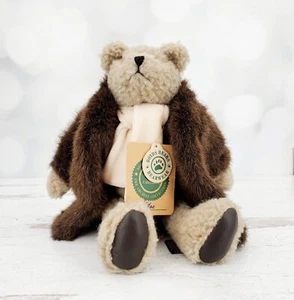 Boyds Bears Plüsch Skidoo Stoff Handwerker Serie 8 Zoll Pelzmantel im Ruhestand - Bild 1 von 5