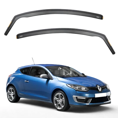 Renault Megane MK3 2009-2017 3 puertas hatchback deflectores de viento accesorios velocidad Foto 1 de 4