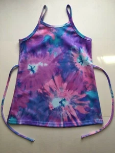 NWT Next Concept Tie Dye Sleeveless Strappy Summer Sun Dress 5 - Picture 1 of 2