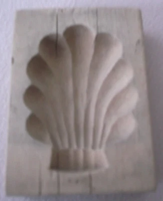 Springerleform Motiv Bärentatze alt Springerle Backform 5,5 x 7,5 x 1,75 cm - Bild 1 von 2