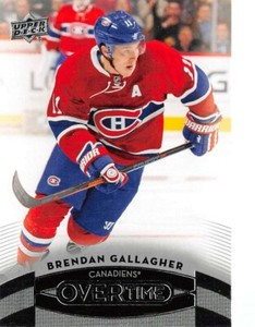 2015-16 Upper Deck Overtime #129 Brendan Gallagher
