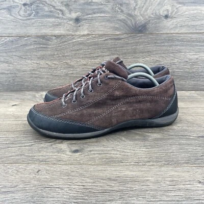 Zapatos de gamuza para mujer LL Bean talla 8,5 marrón 277619 con cordones senderismo caminar Foto 1 de 4