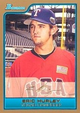 2006 Bowman Draft Future's Game Prospects Gold #29 Eric Hurley RC Texas Rangers