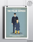 POLAR EXPRESS - Minimalist Movie Poster Minimal Xmas Film Posteritty Hanks Tom