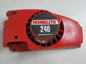 Homelite 240 assemblaggio rinculo motosega avviamento senza maniglia buona tensione usato OEM - Foto 1 di 16