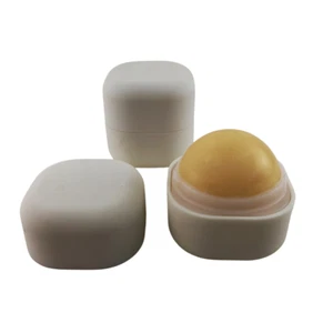 Square Lip Balm Ball Empty Plastic Beauty Containers (100) 9295 - Picture 1 of 8