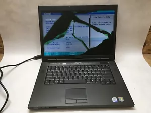 Dell Vostro 1510 Core 2 Duo 2GB Ram Broken Screen No HDD For Parts or Repair- FT - Picture 1 of 7