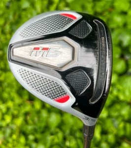 TaylorMade Golf RH M6 15* Fairway #3 Wood Atmos Orange 6 Stiff Flex Club - Picture 1 of 6