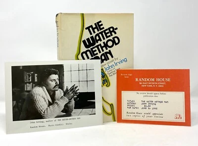 John Irving - The Water-Method Man - REVIEW 1st 1st - SCARCE w/ Slip & Photo - Image 1 of 4