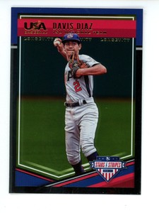 2018 Panini Stars & Stripes Longevity Base  Davis Diaz #52 USA