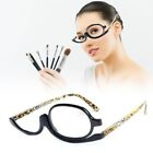 Glasses Folding Eyeglasses Cosmetic Glasses Rotating Makeup Reading Glasses