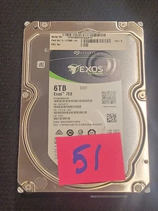 Seagate Exos 7E8 6TB 12GB/s SAS 7200 3.5 ST6000NM0095 HDD Hard Drive # 51 - Picture 1 of 2