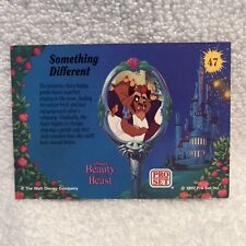 Disney Beauty And The Beast Pro Set 1992 Collector Cards #47 SOMETHING DIFFERENT