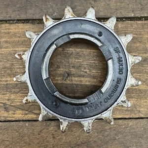 Shimano BMX Freewheel 16 Tooth For Old School BMX 16t SF-MX30 OG Silver TJ A2 - Picture 1 of 10