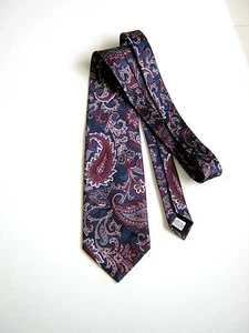 THE MEN'S STORE Nouveau Paisley 100% Polyester Fabriqué - Bild 1 von 3