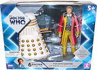 5" 6Th Doctor And White Dalek Dr Who Action Figure Set New Unopened