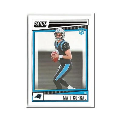 Matt Corral Rookie 2022 Score #302 Carolina Panthers Football Card NM - Image 1 of 3