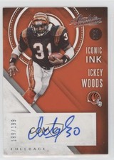 2016 Panini Absolute Iconic Ink /199 Ickey Woods #23 Auto