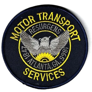 Atlanta Polizei Motor Transport Services Patch - Bild 1 von 2