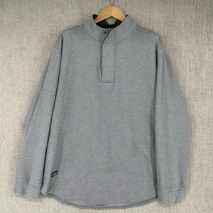 BYLT Pullover Uomo XXXL 3XL Grigio Elite Fairway Pullover Tech Giacca Atletica - Foto 1 di 13
