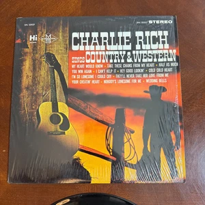 Charlie Rich - Sings Country & Western - 1967 Mono Vinyl LP Record Album - Picture 1 of 8
